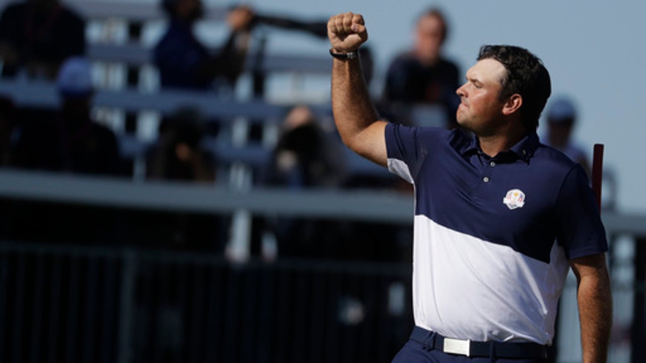 The Latest: Americans closing in on Ryder Cup victory
